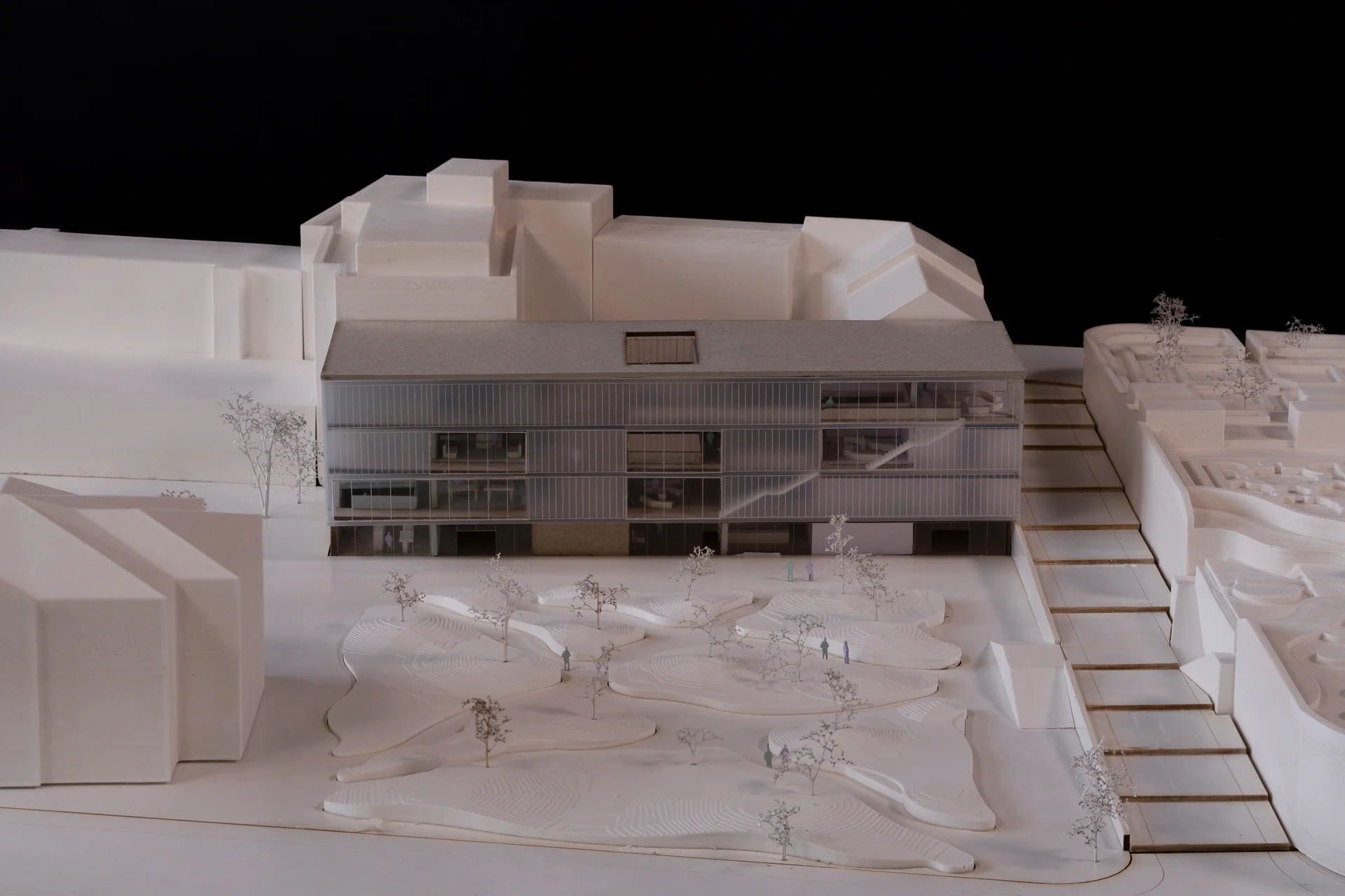 Der dritte Ort zwischen Schloss und Landtag in Saarbrücken